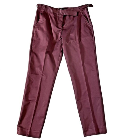 MAX STUDIO London Dress Pants – Purple Burgundy – Size 2 - Picture 2 of 11